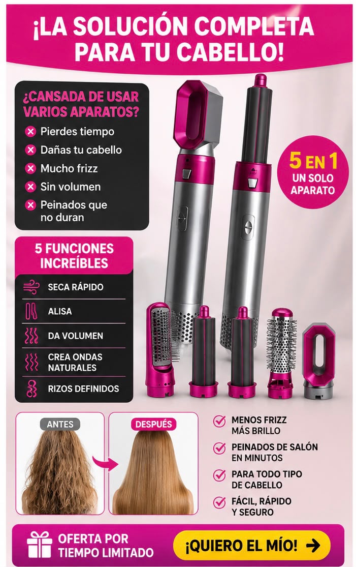 Cepillo 5 En 1